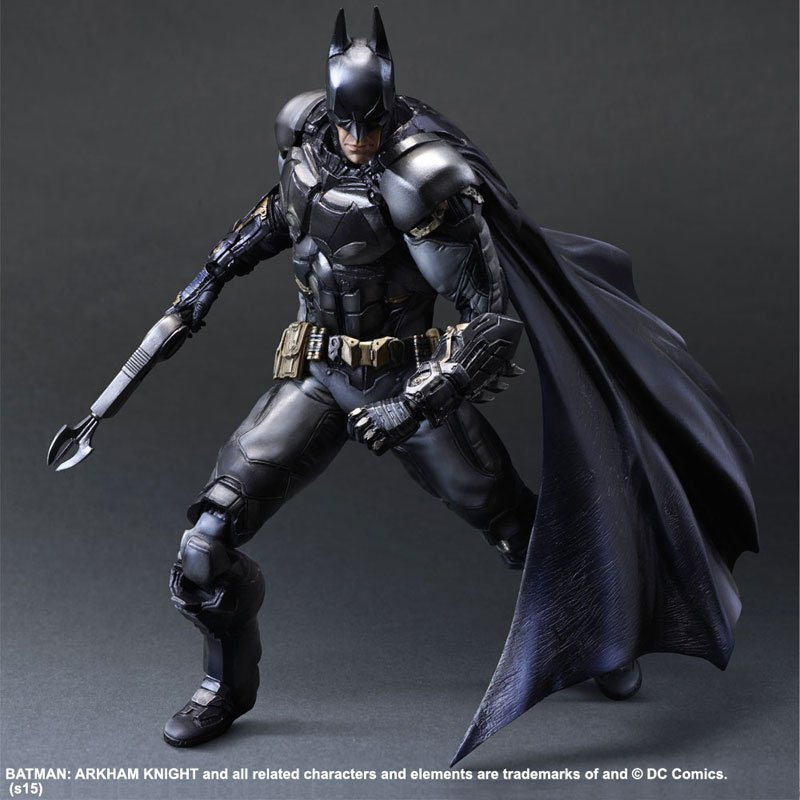 Illustration for article titled Closer Look At Play Arts Kai's New Batman Reveals The Swishiest Bat-Cape